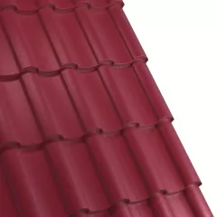 Tigla metalica Rufster Nova Premium 0,5 mm grosime 3005 MS visiniu mat structurat 2.13 m