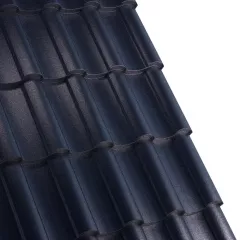 Tigla metalica Rufster Nova Premium 0,5 mm grosime 9005 MS negru mat structurat 2.13 m