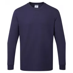 Tricou Portwest YS221 cu maneca lunga, navy, XXL, cod YS221NARXXL