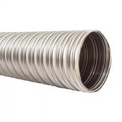 Tub flexibil dublu perete inox 304, D160 mm, lungime 2m