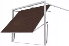 Usa basculanta garaj 2570X2090 mm maro RAL 8017