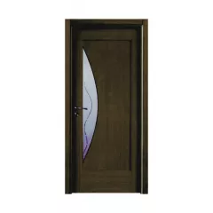 Usa interior din MDF 403-T-80 dimensiune 200x80 cm grosime 4 cm culoare wenge