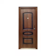 Usa metalica 017, deschidere stanga, dimensiune 86 x 205 cm, grosime 5 cm, culoare stejar auriu