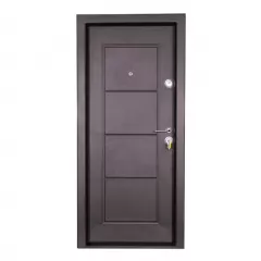 Metalice - Usa metalica Fero MD 131, dimensiune 2000 x 880 x 160 mm, culoare maro, deschidere stanga, olint.ro