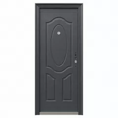Metalice - Usa metalica model 010 C18-10, stanga, dimensiune 205 x 86 cm, grosime 5 cm, culoare antracit, olint.ro