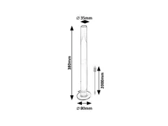 Veioza LED Paco RGB 5W 76014, dimabila, IP20