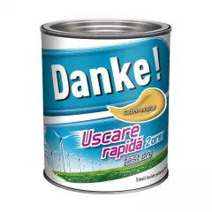 Vopsea alchidica, pentru lemn / metal / zidarie, interior/ exterior, galben mustar 2.5 L
