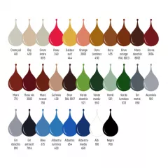 Vopsea alchidica pentru lemn si metal Kober Ideea, culoare gri antracit, ambalare 0.75 L