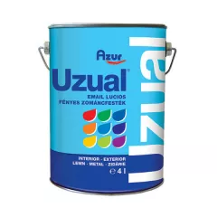 Vopsea de interior si exterior pentru lemn / metal / zidarie Uzual negru 4 L