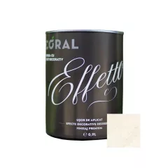 Vopsea decorativa, interior, Coral Effetto, Cosenza crem, 0.9 l