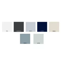 Vopsea pentru lemn, metal si sticla, Spor Totall Paint, pentru interior si exterior, pe baza de apa, ambalare 0,6 L, culoare Alpine