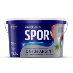 Varuri - Vopsea superlavabila Spor cu ioni de argint, ambalare 2,5 L, olint.ro