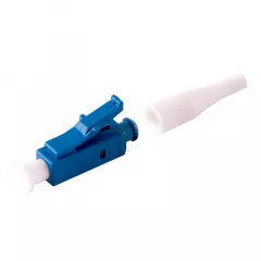 Conector LC/UPC Single Mode pentru cablu cu diametru de 900um Albastru Mills