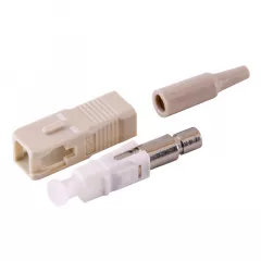 Conectori fibra - Conector SC/UPC MM pentru cablu cu diametru de 900um Bej Mills, pro-networking.ro
