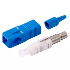 Conectori fibra - Conector SC/UPC Single Mode pentru cablu cu diametru de 900um Albastru Mills, pro-networking.ro