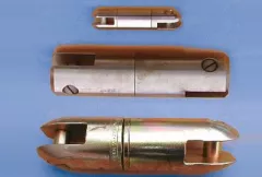 Dispozitiv antirasucire drept Lancier din inox, maxim 12,5kN, 25mm diametru