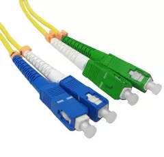 Patch fibra - Patch cord SC/APC la SC/UPC SM 5m Duplex, AFL Hyperscale, pro-networking.ro