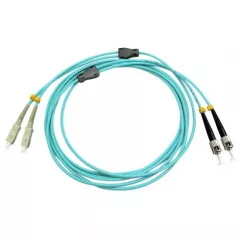 Patch fibra - Patch cord SC/UPC la ST/UPC OM4 10m Duplex, AFL Hyperscale, pro-networking.ro