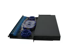 Patch panel fibra optica 24 porturi SC Duplex/LC Quad, neechipat, AFL Hyperscale