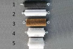 Perie de 97mm diametru din plastic pentru curatat tubulatura Lancier
