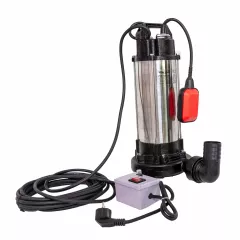 Pompa submersibila cu tocator, particule max. 10 mm, putere 1800 W, debit 17500 l/h, inaltime refulare 11.5 m