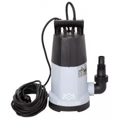 Pompa submersibila din plastic pentru ape curate, particule max. 5 mm, putere 400 W, debit 7000 l/h, inaltime refulare 7.5 m, flotor electromecanic