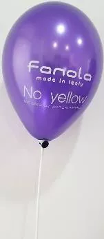 Balon Mov cu Bat si Rozeta No Yellow - Fanola