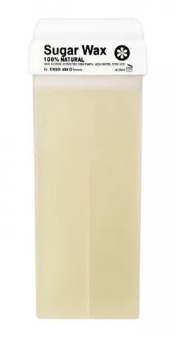 Ceara Epilatoare Liposolubila Roll On - Din Zahar Si Aroma Naturala - 100% Natural Sugar Wax 100ml - SIMPLE USE