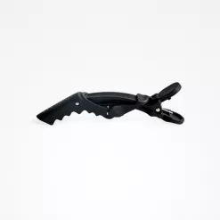Clame de Par cu Model Dragon din Cauciuc - Black Rubberized Jaw Clip 11.5cm 4 Buc - Framar