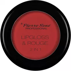Gloss & Blush - Lipgloss & Rouge 2 In 1 Bull Red Rug Nr.05 - PIERRE RENE