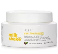 Masca cu Ulei de Argan pentru Toate Tipurile de Par – Argan Deep Treatment 200ml – Milk Shake