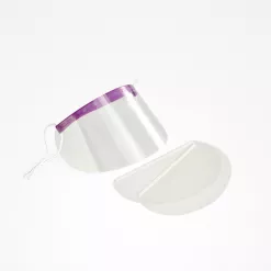 Masca Protectie Faciala pentru Saloanele de Coafura Model Diadema - Facial and Treatments Protector with Headband Arait 50 Buc - Bifull