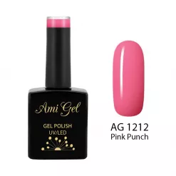 Oja Semipermanenta - Multi Gel Color - The One AG1212 Pink Punch 14ml - Ami Gel
