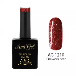 Oja Semipermanenta - Multi Gel Color - The One Firework Star AG1210 14ml - Ami Gel