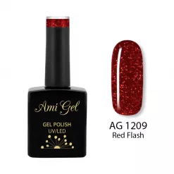 Oja Semipermanenta - Multi Gel Color - The One Red Flash AG1209 14ml - Ami Gel