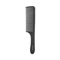 Pieptene din Carbon pentru Coafura si Tuns cu Maner Clasic – Carbon Antistatic Styling and Cutting Handle Comb No. 406 - Lussoni