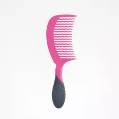 Pieptene pentru Descalcit Parul - Pro Detangling Comb - Pink - Wet Brush - Pro - Bifull