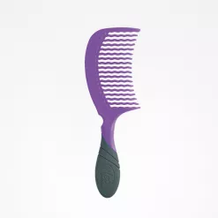 Pieptene pentru Descalcit Parul - Pro Detangling Comb - Purple - Wet Brush - Pro - Bifull
