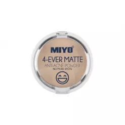 Pudra Anti-Acnee - 4-Ever Matte Anti-Acne Powder No More Spots - MIYO