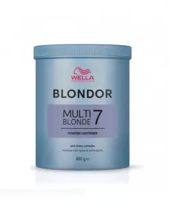Pudra Decoloranta pentru Par Blond - Blondor Multi Blonde 7 Powder 800gr - Wella