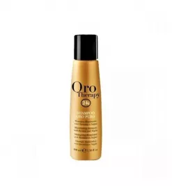 Sampon Iluminant cu Argan Aur 24K si Protectie UV - Shampoo Illuminating With Argan Oil 100ml - Oro Therapy
