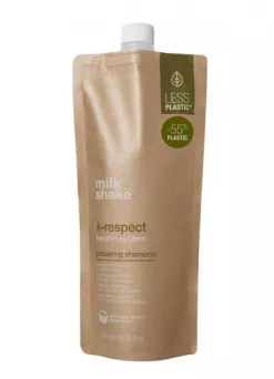 Sampon Purificator pentru Toate Tipurile de Par - K-Respect Preparing Shampoo 750ml - Milk Shake
