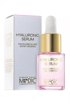 Ser cu Acid Hyaluronic pentru Fata si Gat - Moisturizing Hyaluronic Serum 15ml - Medic