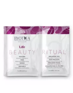 Tester Masca si Emulsie Hidratanta pentru Fata – Beauty Life Ritual – Byotea