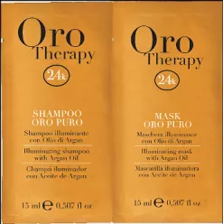 Tester Sampon + Masca – Iluminant Shampoo 15ml + Mask 15ml – Oro Therapy