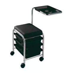 Ucenic pentru Manichiura - Pedichiura - Manicure Trolley Mani Black - Bifull