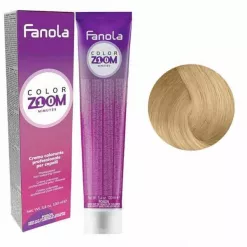 Vopsea de Par Permanenta - Color Zoom 10 Minute 7.11 Blond Cenusiu Intens - Fanola