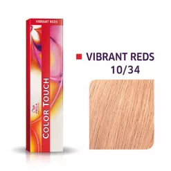 Vopsea de Par Semi-permanenta Fara Amoniac - Vibrant Reds Color Touch 10/34 Blond Rosu Auriu - Wella