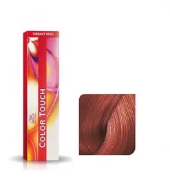 Vopsea de Par Semi-permanenta Fara Amoniac - Vibrant Reds Color Touch 6/4 Blond Roscat Inchis - Wella
