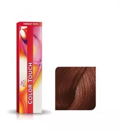 Vopsea de Par Semi-permanenta Fara Amoniac - Vibrant Reds Color Touch 6/47 Blond Roscat Maro Inchis - Wella